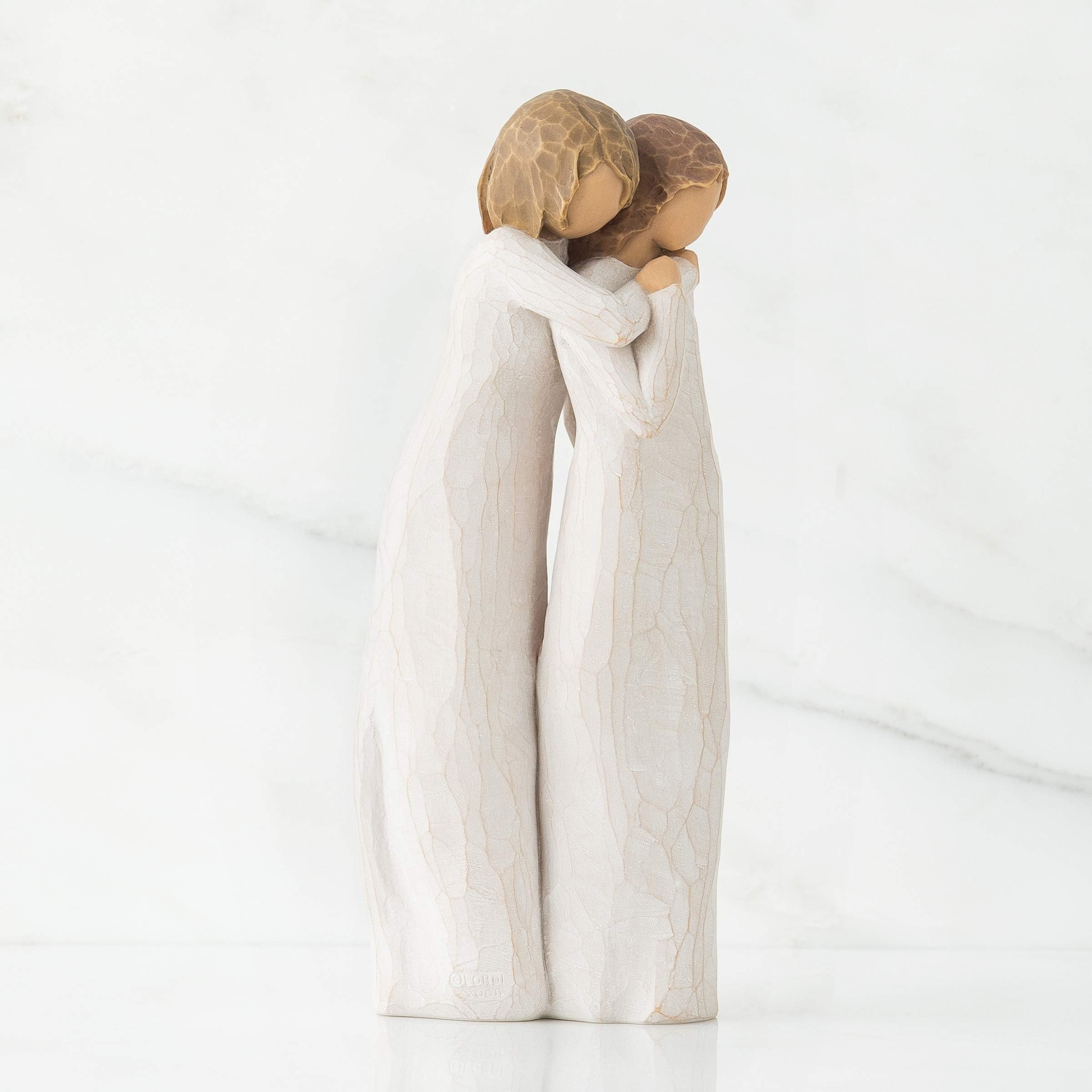 Willow Tree Matka i Córka Figurka Ozdobna, Żywica, Beżowy/Brązowy, 23 cm
