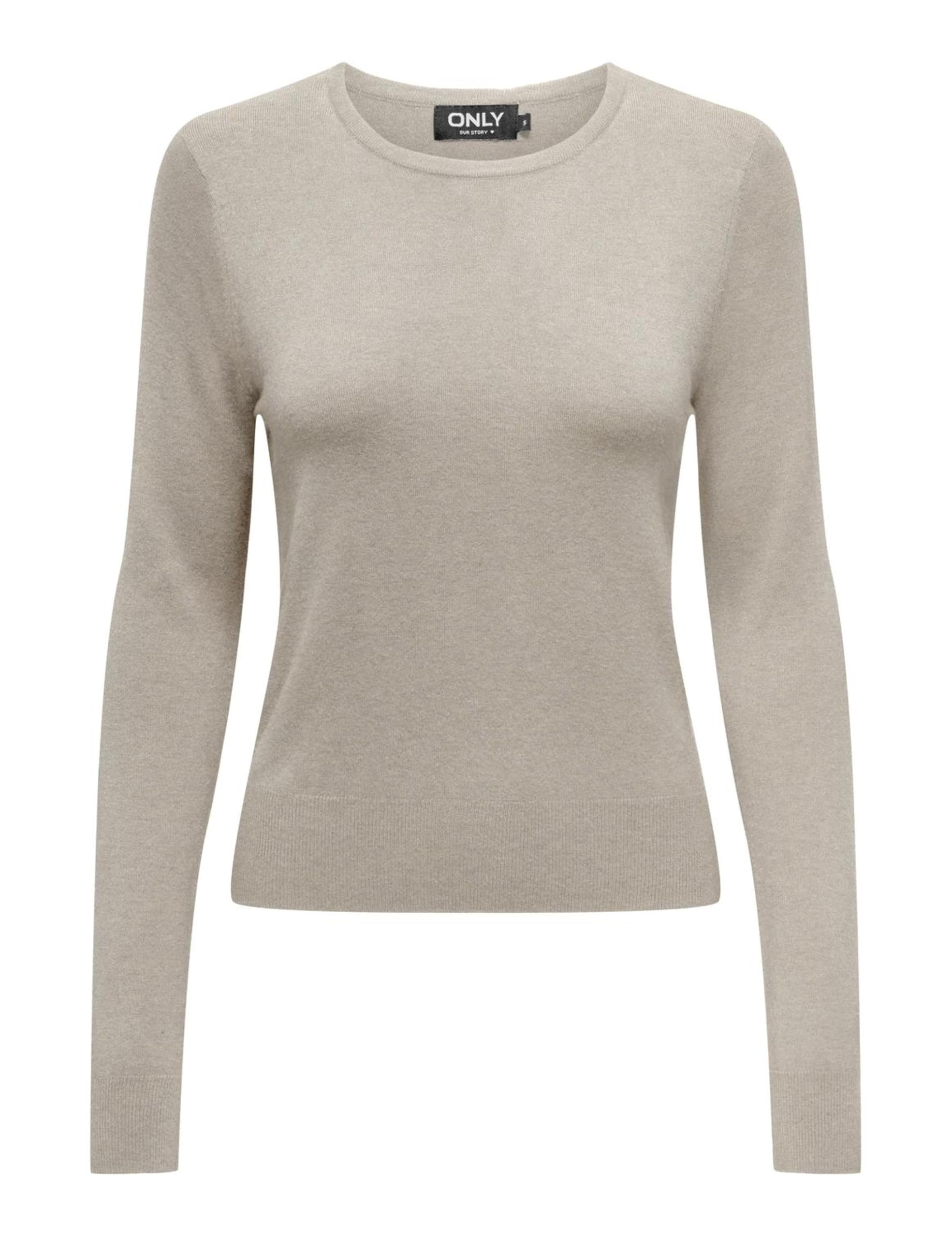 ONLY Onlvenice Life Ls Oneck Pullover Nca Knt Onlvenice Life Ls Oneck Kazak Nca Knt Kadın