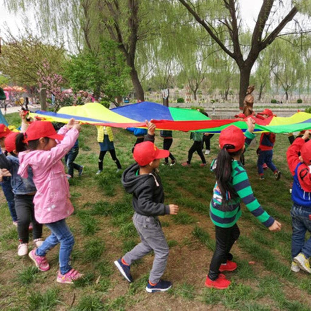 Gioca al Gioco Multigiocatore per Bambini con Il Tappetino da Gioco Color Arcobaleno, 13ft