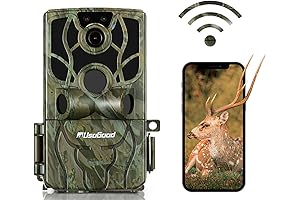 Trail Camera WiFi Hotspot 4K 48MP - usogood Game Cameras with Cell Phone App