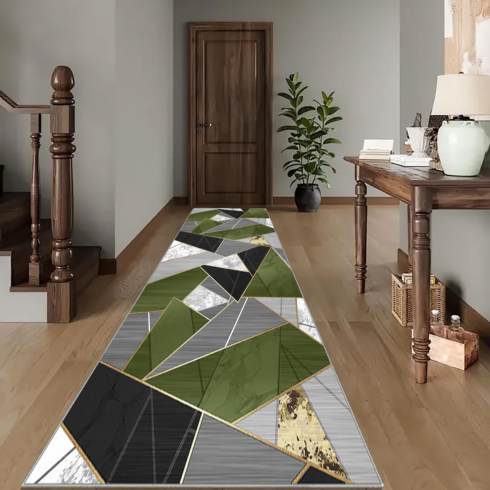 Chłonny dywanik kuchenny z przodu zlewu chłonny długi dywan, 60 x 320 cm antypoślizgowy dywanik kuchenny, dywanik wejściowy do wnętrz, dywanik do kuchni, przedpokoju, przedpokoju, salonu, biura