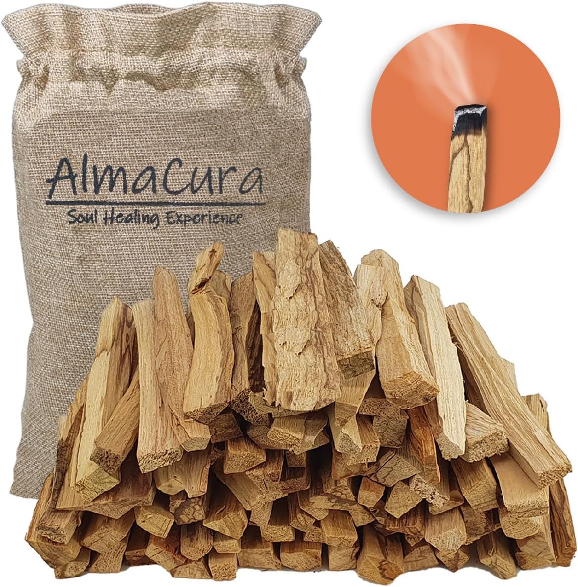 1 Pound. Palo Santo Smudging Sticks, High Resin Palo Santo