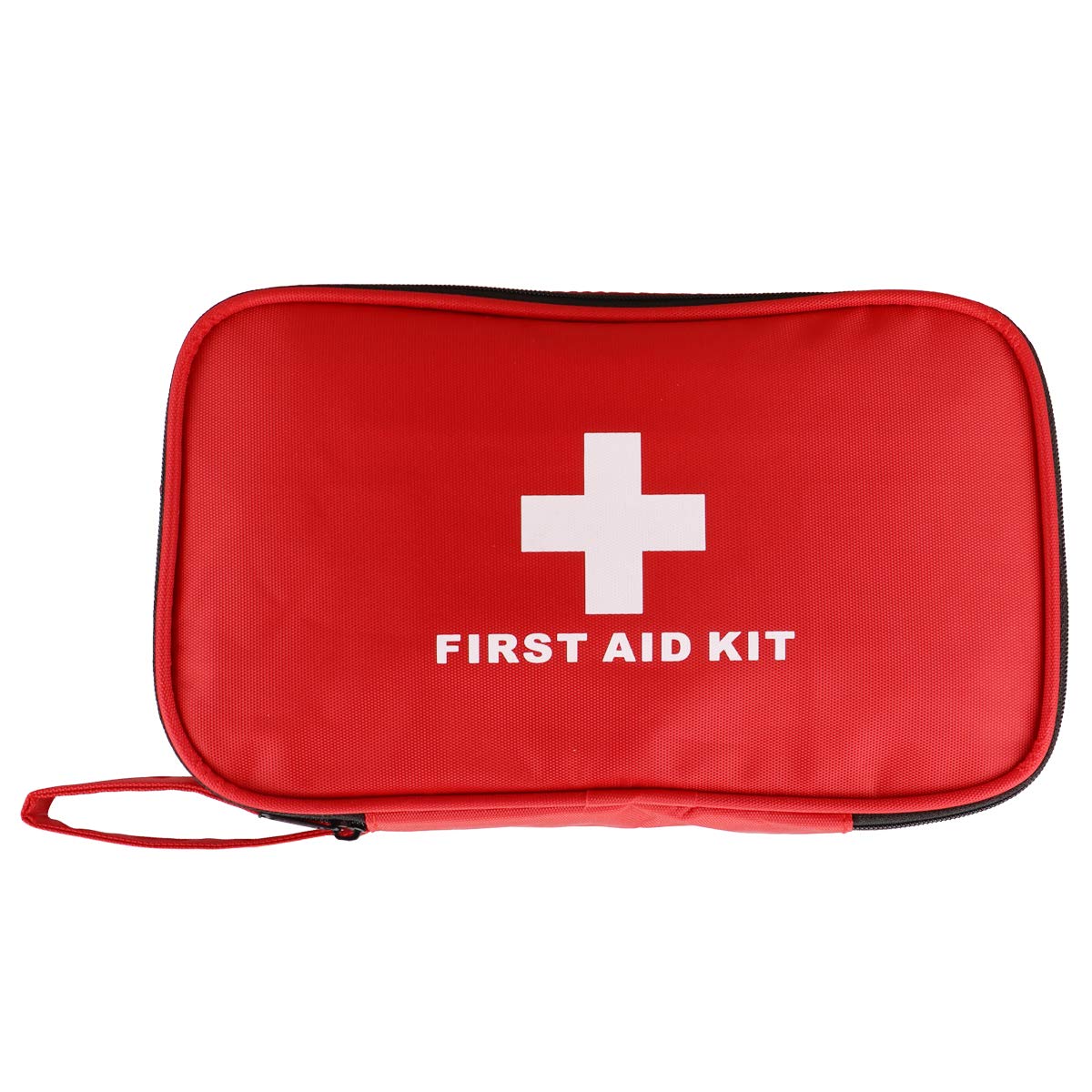 Compact First Aid Empty Pouch,Nylon Lightweight First Aid Bag for Emergency at Home, Office, Car, Outdoors, Boat, Camping, Hiking(Bag Only)