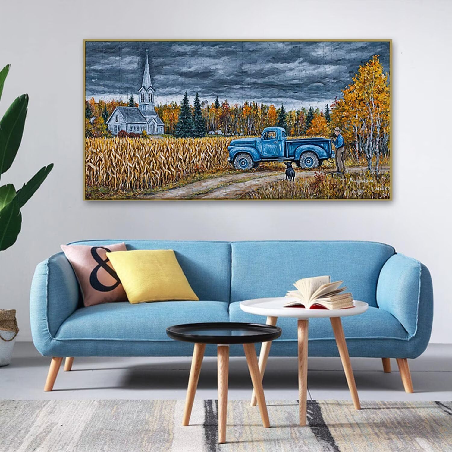 Puzzle de Madera para Adultos 900 Piezas - Granja, Obra de Arte de Juego de Rompecabezas para Adultos, Puzzle de Impresión de Alta Definición Multicolor, Pasatiempo Creativo Regalo b-751