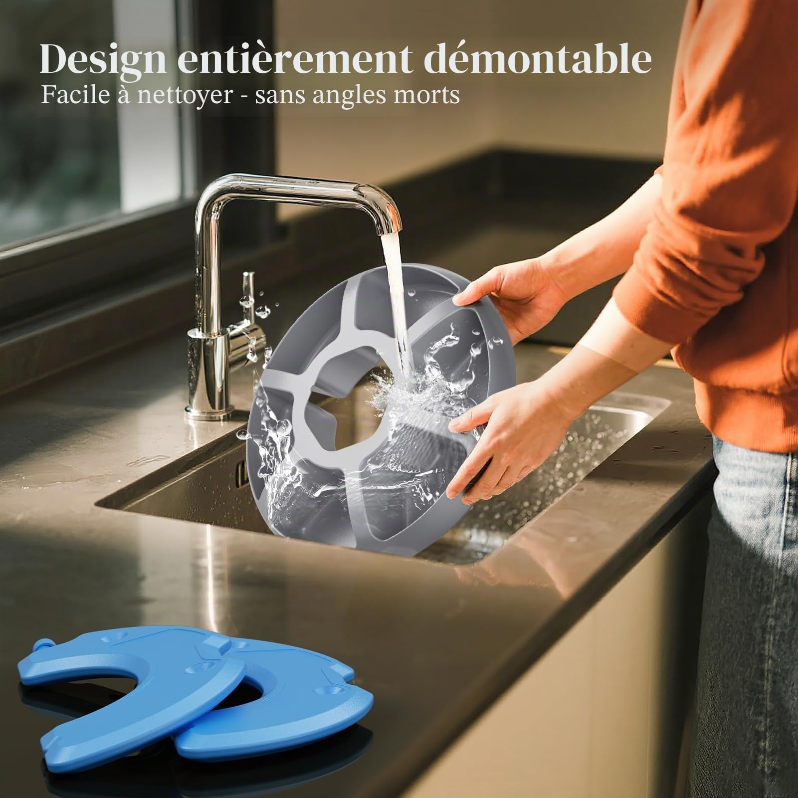 Zyncove Distributeur Automatique de Nourriture Humide pour Chat avec Refroidissement : Distributeur Automatique Humide pour Chats, Alimentation Automatique pour Chats à Piles – 6 Repas pour Animaux