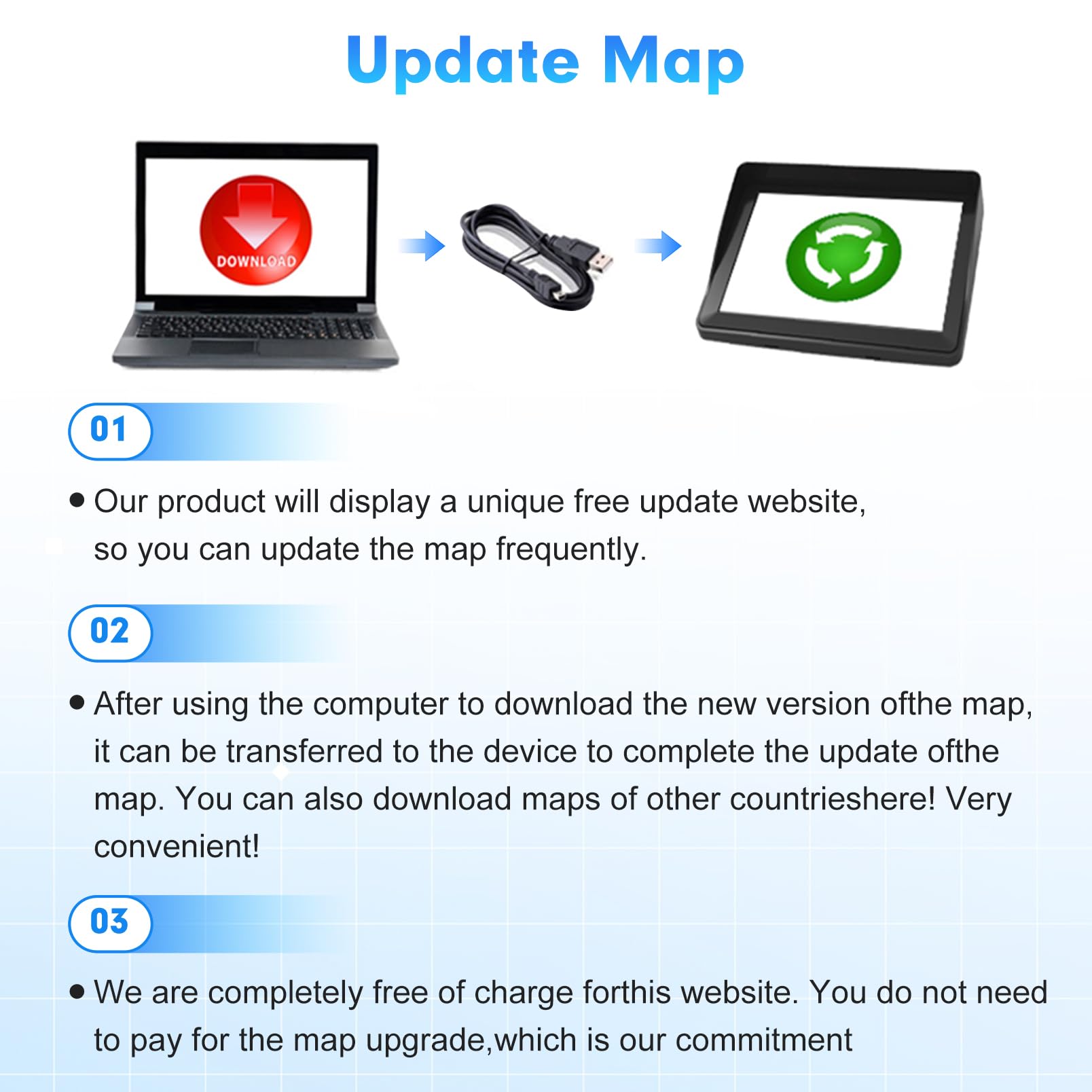 9 Zoll GPS Navigation Auto LKW, Tragbares Navigationsgerät | mit Europa Offline-Karten, Lebenslange Kostenlose Kartenupdates, Sprachführung, FM-Transmitter, Touchscreen, POI Suche