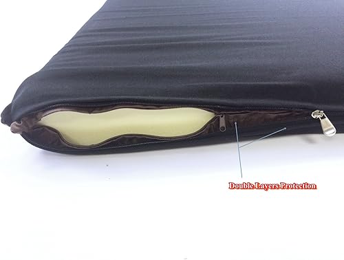 Miniatura 4 de Lujosa y cómoda cama para perros de espuma viscoelástica con funda interior impermeable y funda externa para perros pequeños y grandes + 2 funda