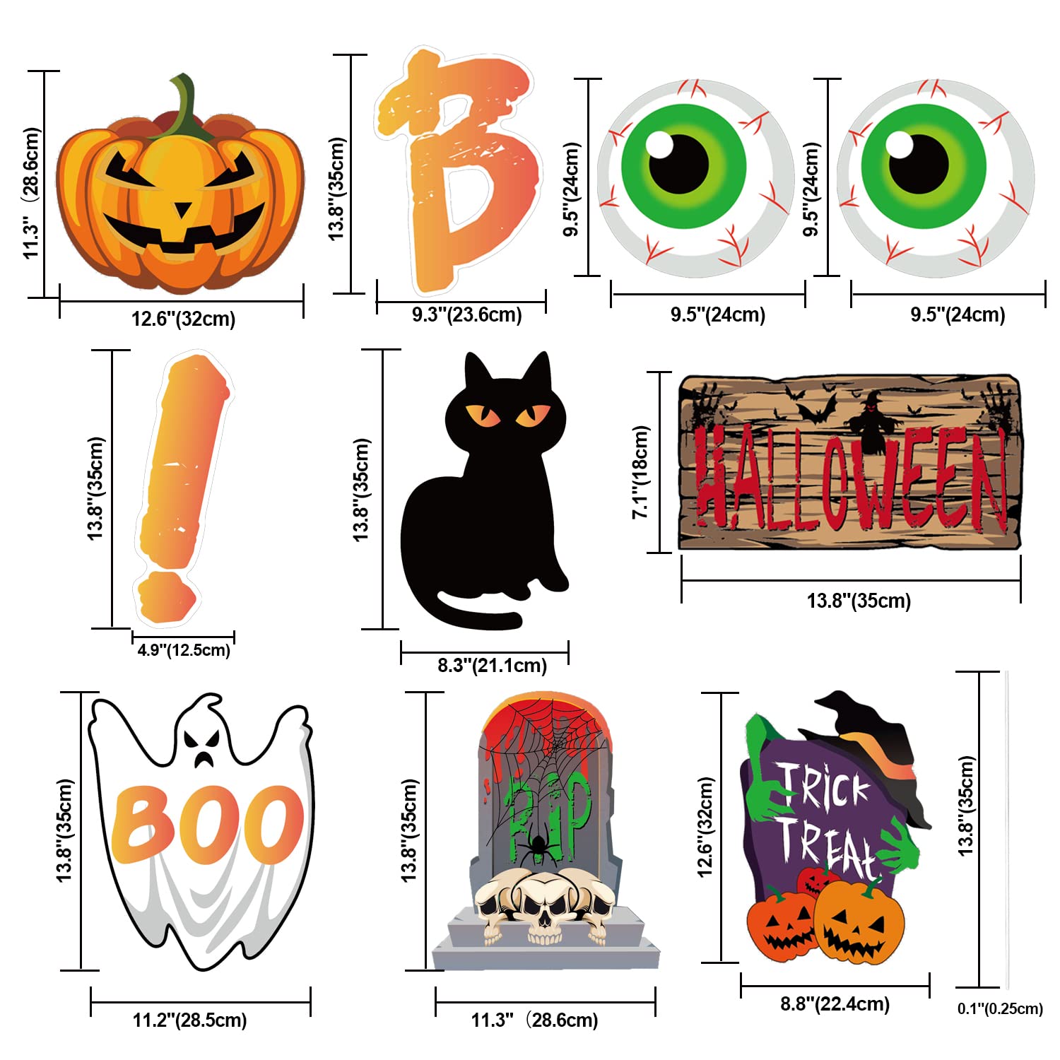Halloween-Flagge Mit Geisterkatze – Gruselig-süße Deko Für Draußen