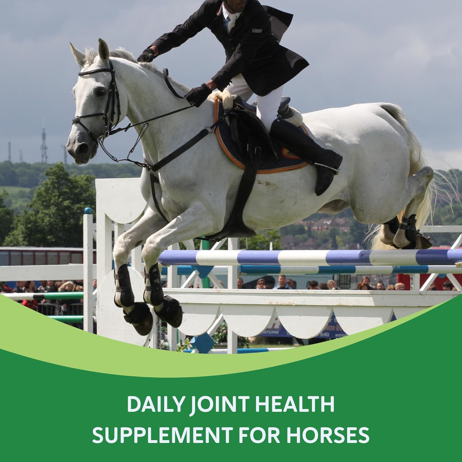 with Hemp Joint Supplement for Horses, USDA Organic Hemp Seed Oil & Powder, Herbal Joint & Mobility Support, THC & CBD Free, 60 Servings