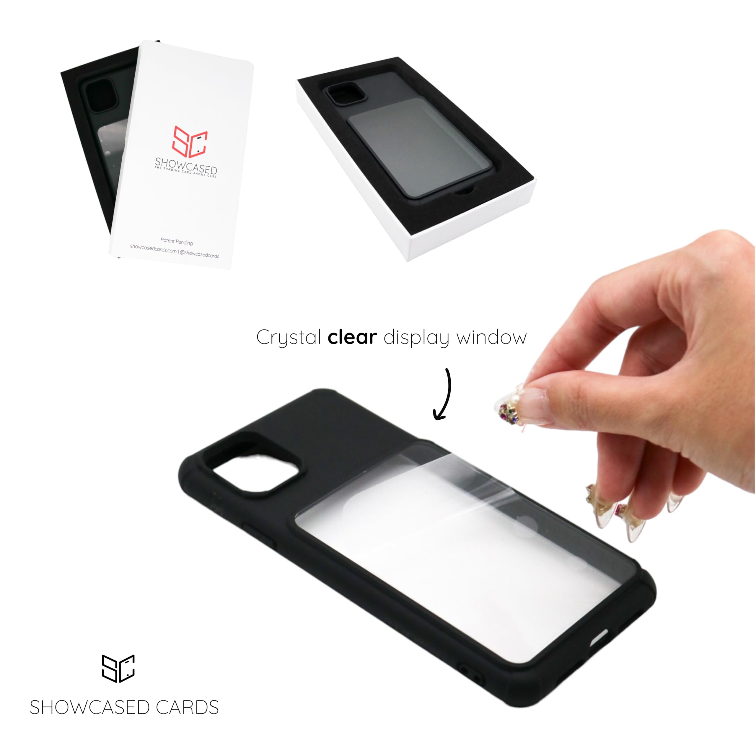 Amazon.com: SHOWCASED Trading Card and Photo Phone Case Display fits iPhone  14 Pro