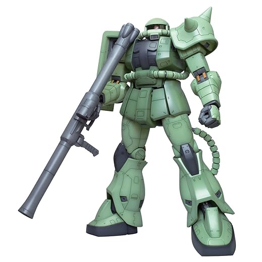 Bandai Hobby BAN169480 MS-06 Zaku II 1/48, Bandai Mega Size Gunpla, Multicolore