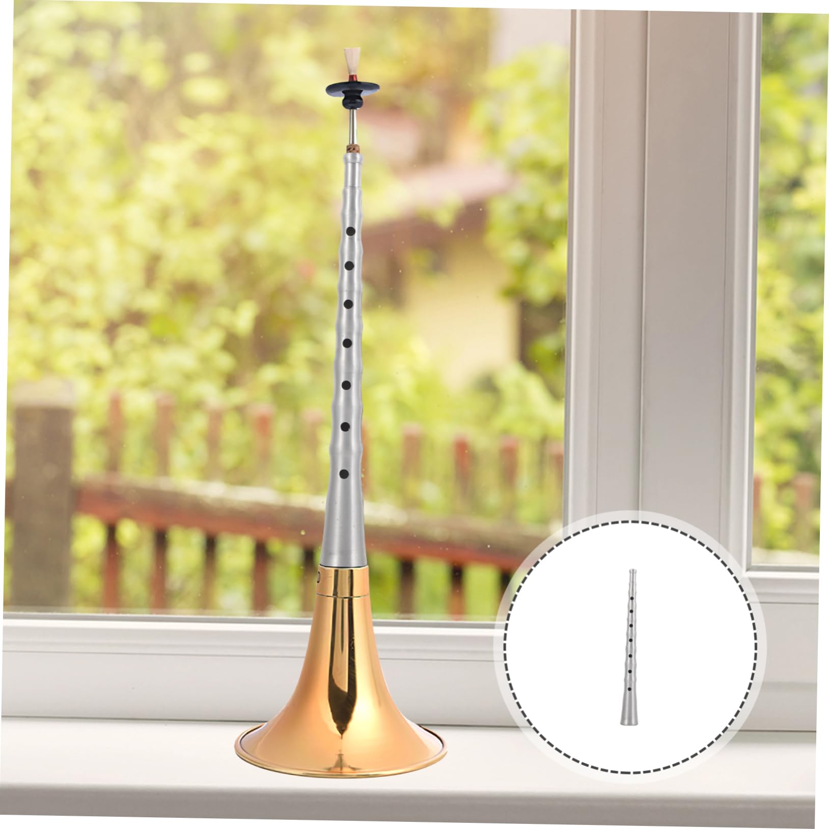 OFFSCH Replacement Tube Horn Accessory Thickened Pole for Professional Musician