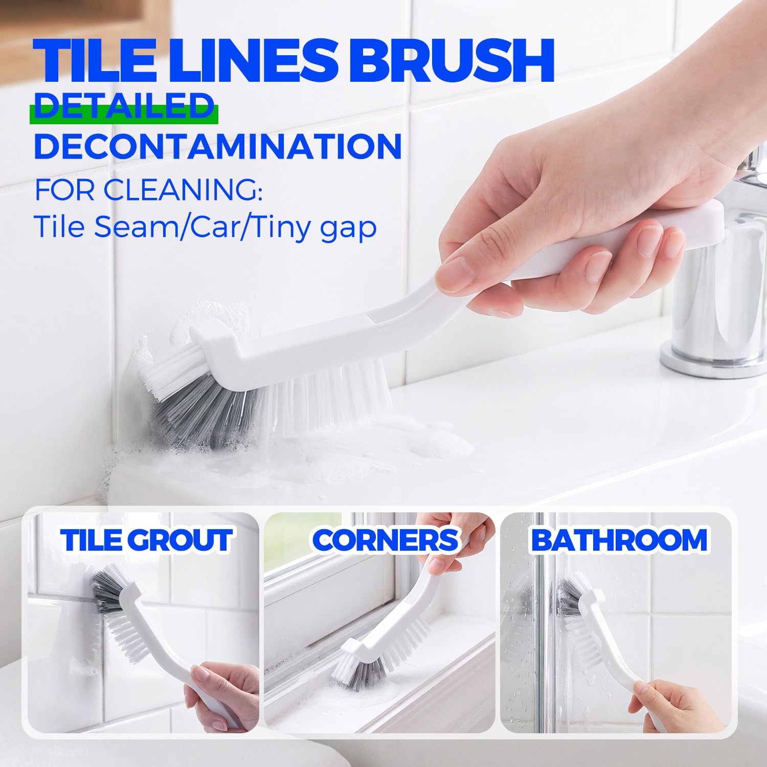 Holikme 6-Pack Dish Brush Set - Clean Everything! -4