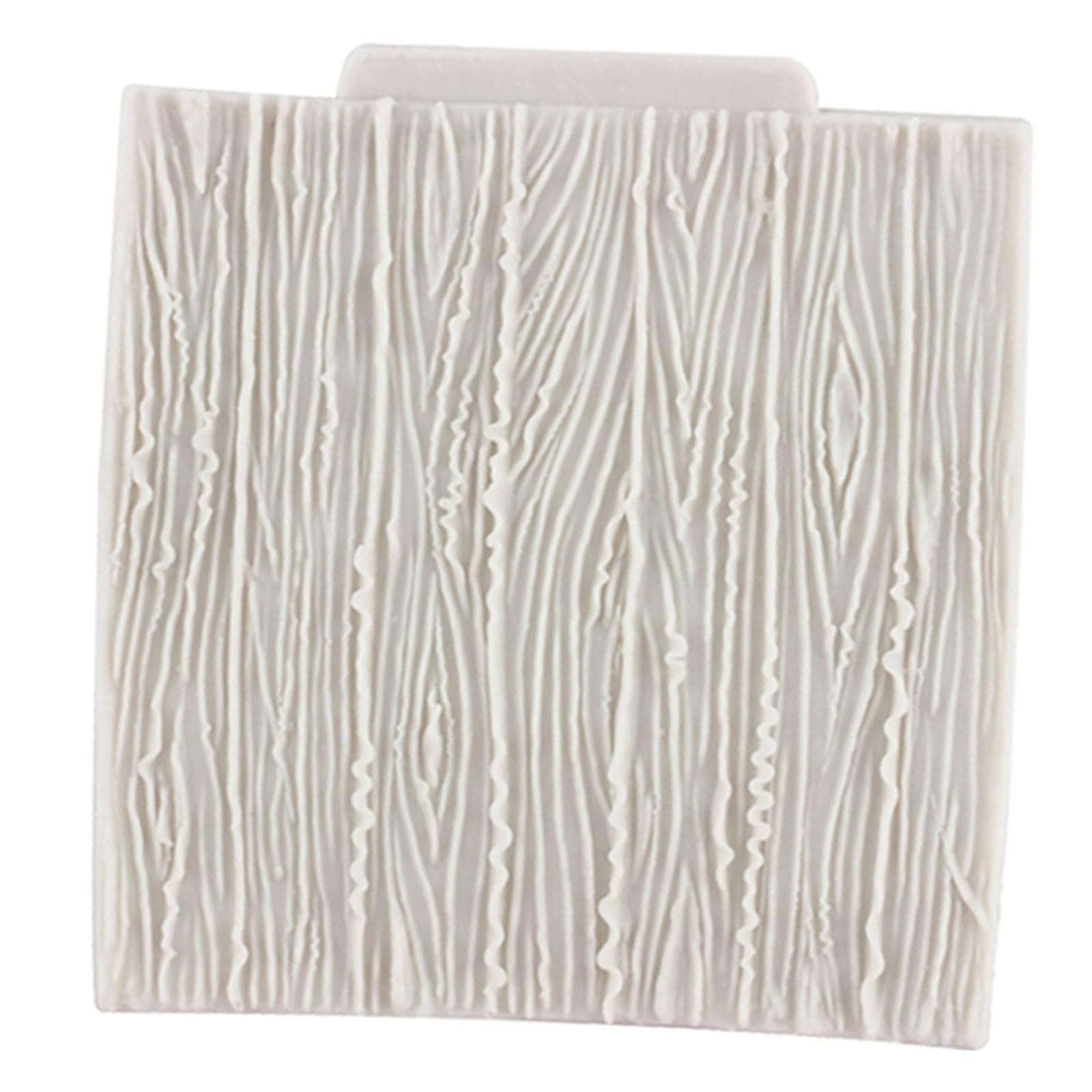 Silicone Wood Grain Tree Bark Texture Fondant Impression Mat Icing Mould for Cake Decorating Chocolate Making Baking Supplies Polymer Clay Craft Tool