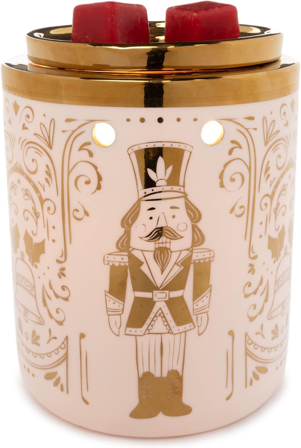 Scentsationals Christmas Wax Warmer, Wax Melt Warmer for Scented Wax Melts - Holiday Collection Standing Guard - Candle Wax Melter for Fragrance Cubes and Tarts