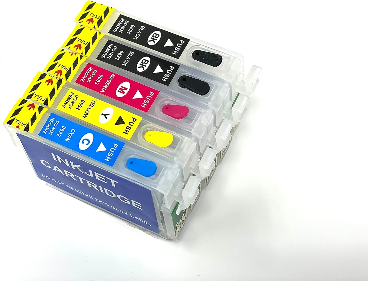 INKXPRO Remanufactured Empty Cartridge Replacement for Epson 69 T069 to use with Stylus C120 CX5000 CX6000 CX8400 CX9400 NX215 NX305 NX400 NX410 NX415 NX515 Workforce 1100 30 310 615