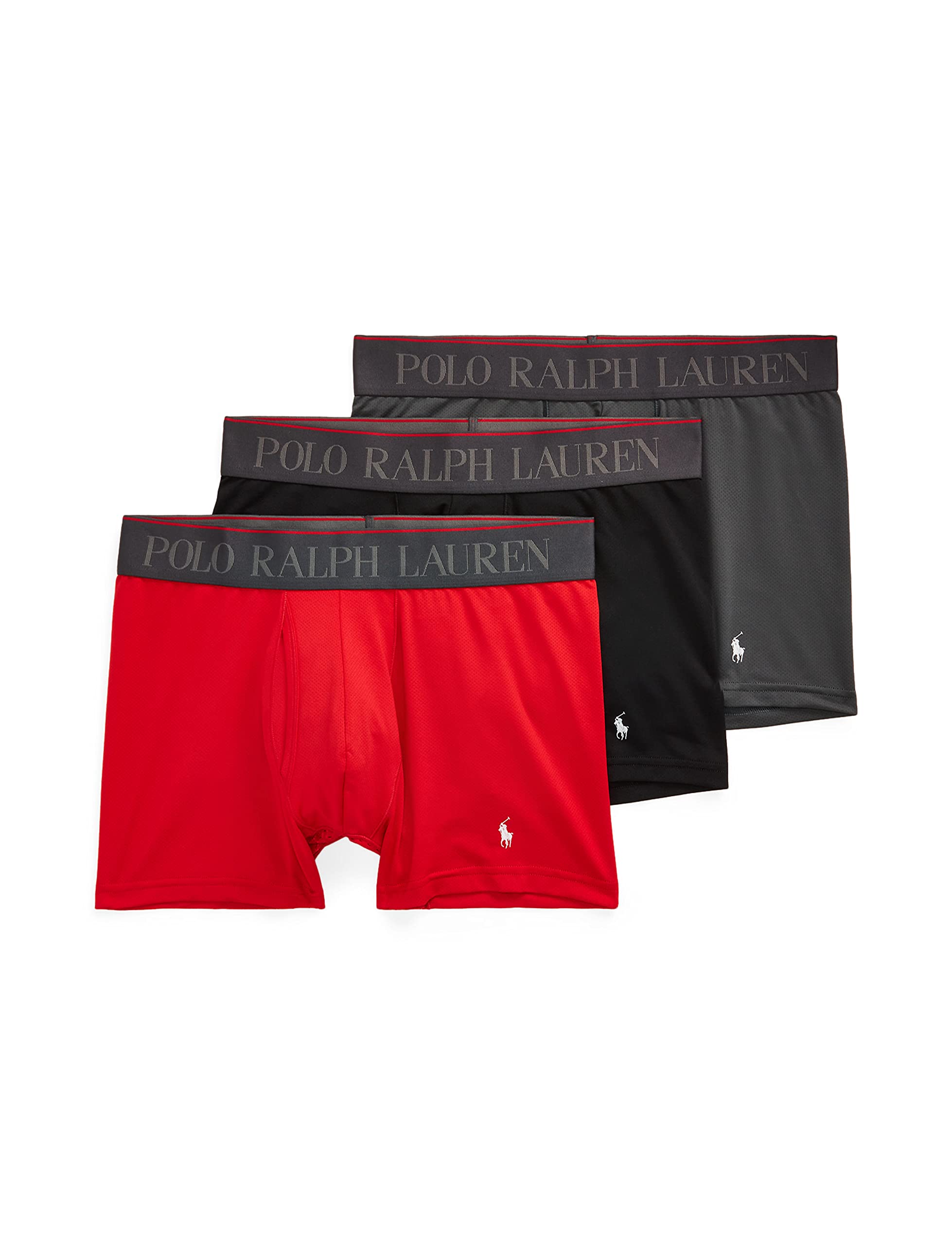 Men's 4D Flex Performance Air Boxer Briefs Regular and Long Leg 3-Pack