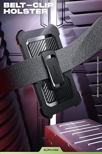 Miniatura 6 de SUPCASE Funda para Samsung Galaxy S23 Ultra con soporte, Unicorn Beetle Pro 2 marcos frontales Protector de pantalla integrado y clip para cinturón