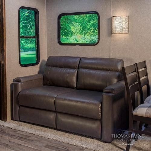 Miniatura 2 de Thomas Payne 377706 Chocolate Majestic de 60" Tri-Fold