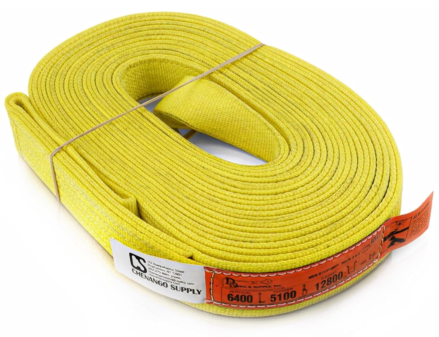 Heavy Duty Lifting Sling - 16ft Nylon, 6400 lbs -16 Heavy Duty Lifting Sling - 16ft Nylon, 6400 lbs -16