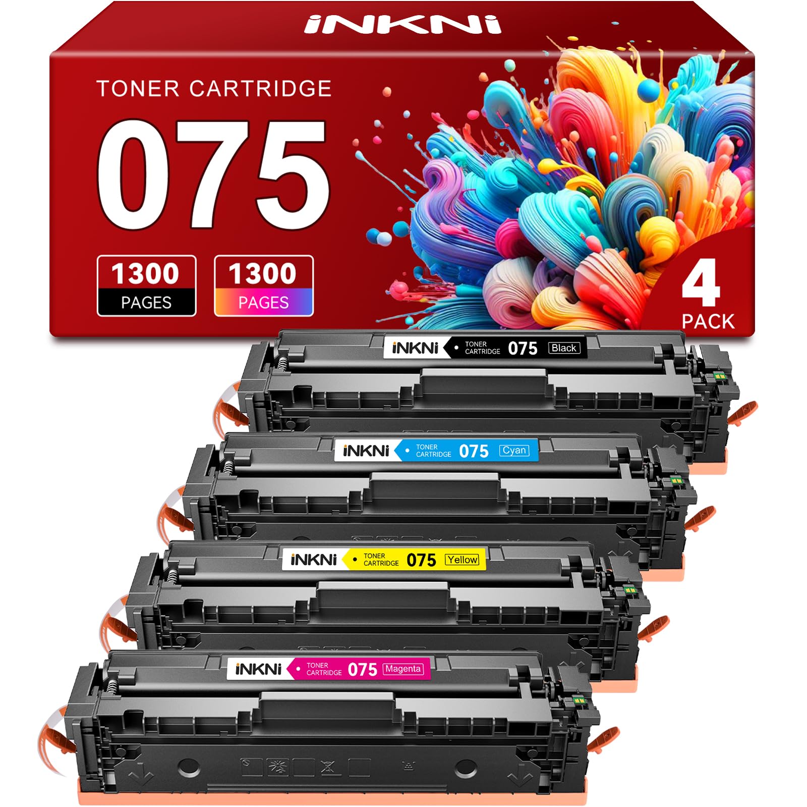Amazon.com: 075 Toner Cartridge Compatible Replacement for Canon