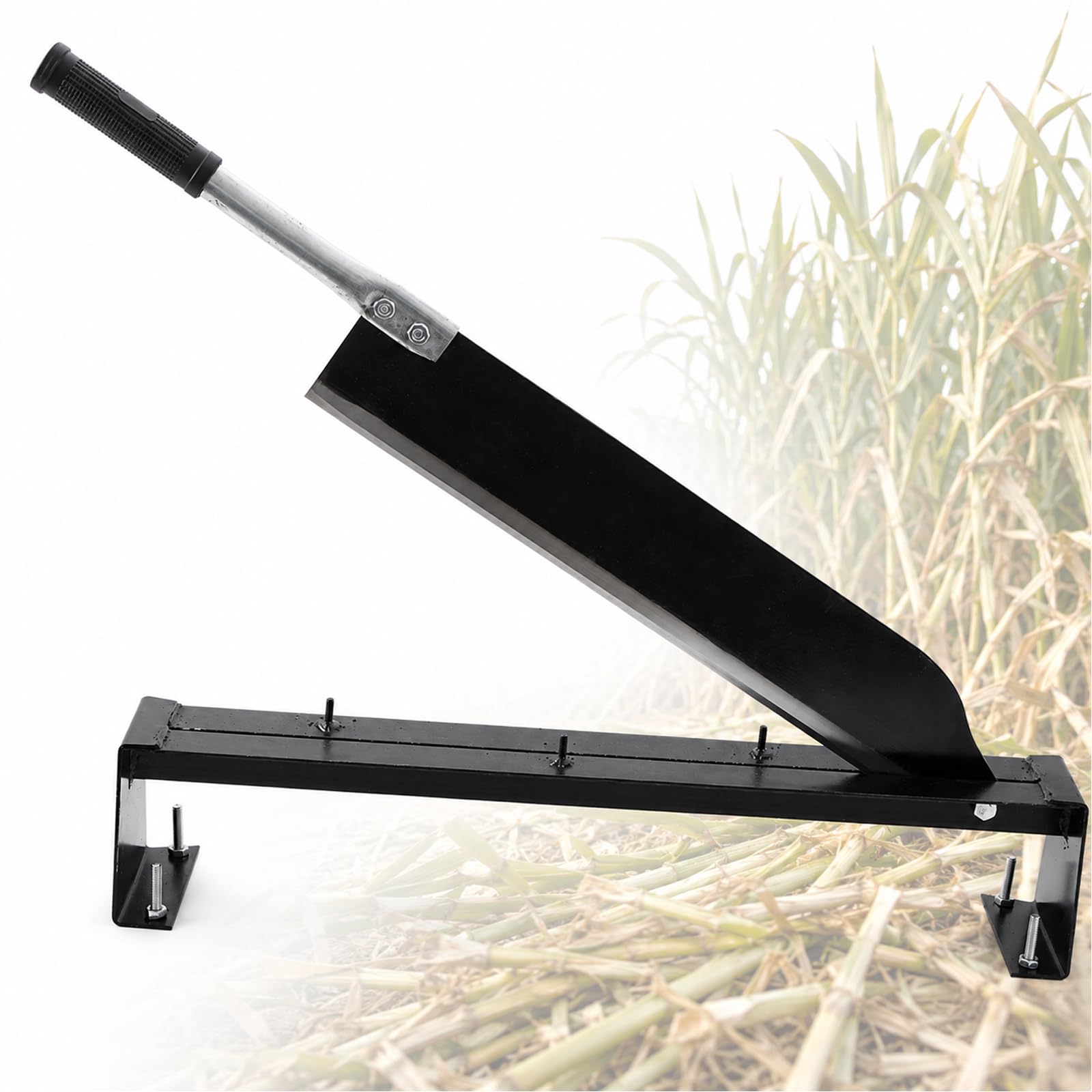 Ręczna podkaszarka do trawy, świeżych kwiatów, 40-60 cm klasy komercyjnej podkaszarki do trawy, pszenicy, słomy, chwastów, czarnych