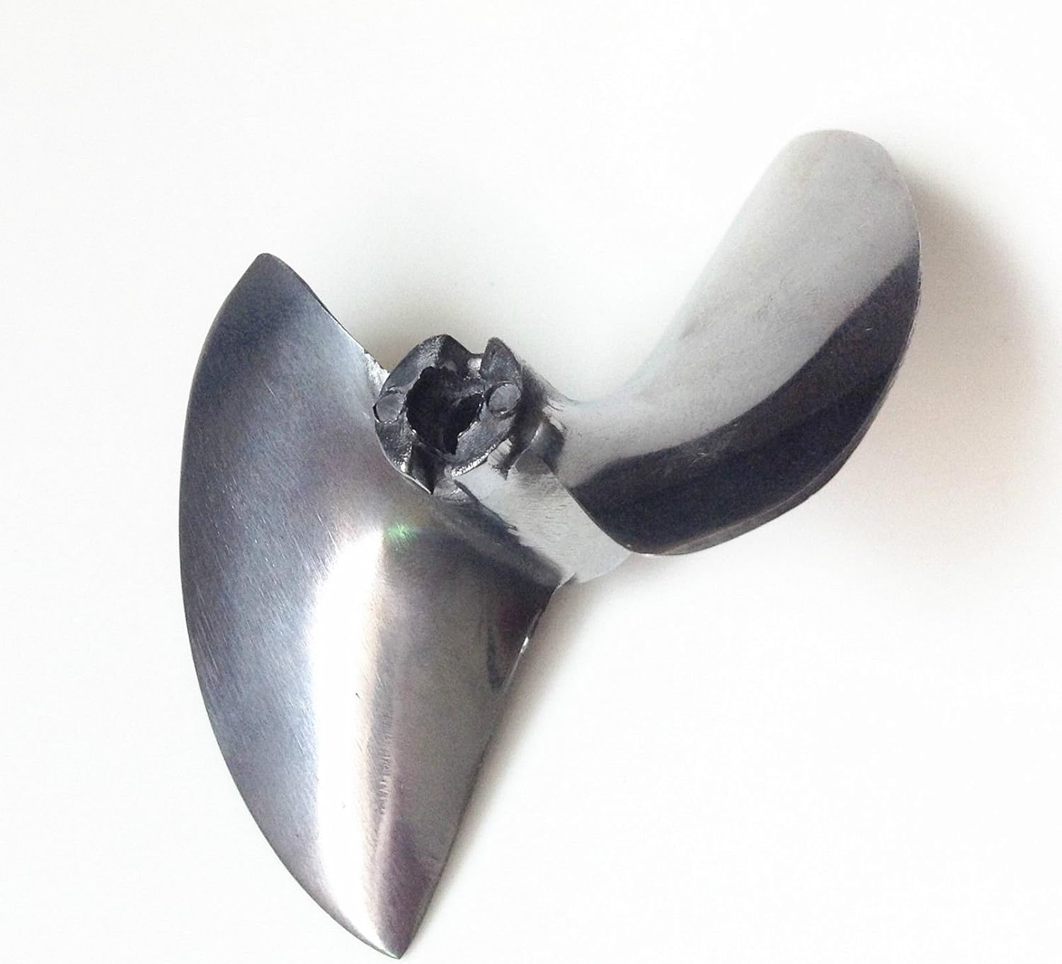 Propeller X478 Aluminum Prop 5mm Shaft 2 Blade 78mm Diameter 26cc RC Boat RC#90