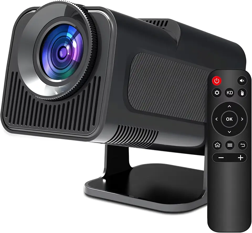 Mini Projetor HY320 Portátil 5G Wifi 6 Bluetooth 5.0 Android 11 Full Hd Suporte 4K Premium