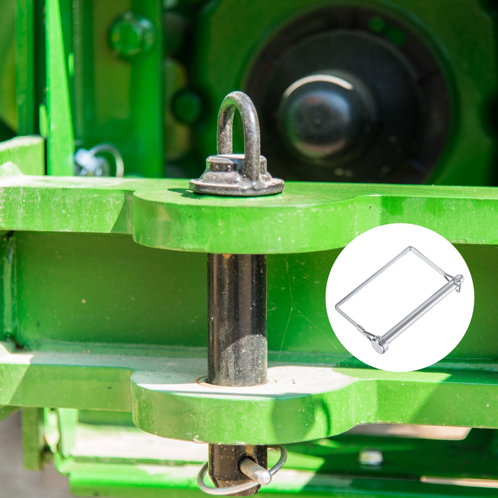 METALLIXITY Square Safety Coupler Pin 3pcs (5/16"x3.54"/ 8x90mm), Carbon Steel Shaft Locking Pin - Image 3