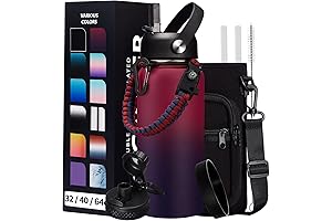 HydroFlask's 32OZ Insulated Water Bottle with Straw