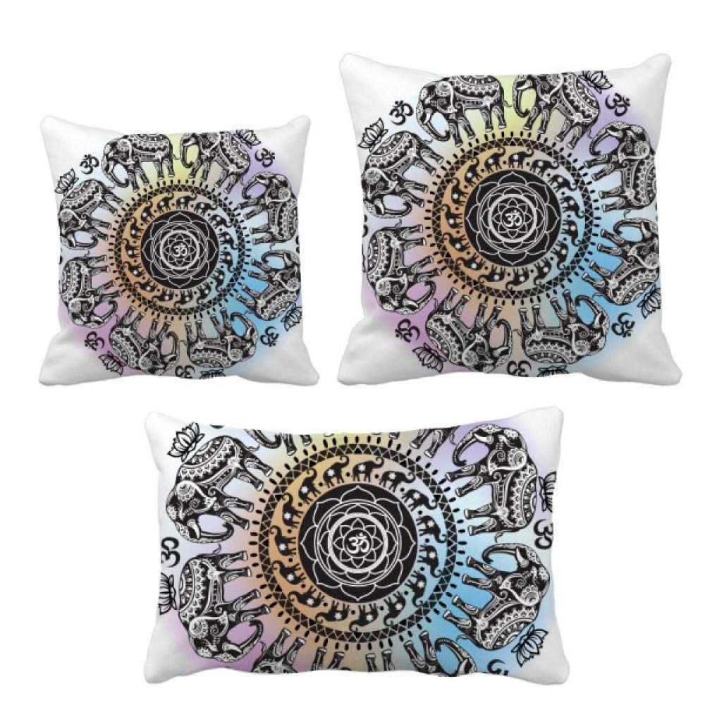 Ensemble de coussin éléphant déco maison et salon scandinave