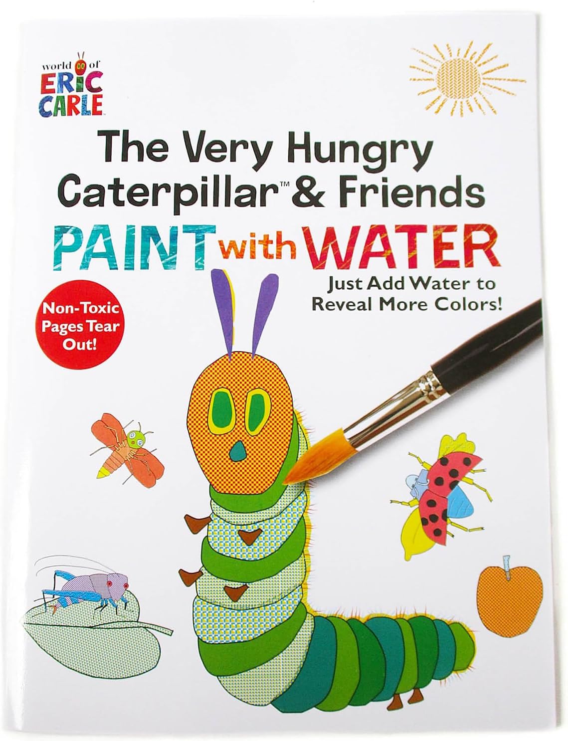 Eric Carle The Very Hungry Caterpillar and Friends Paint with Water Book