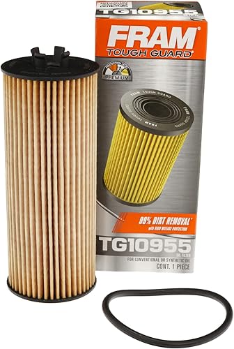FRAM Tough Guard TG8A, filtro roscado de aceite con intervalo de cambio de 15,000 millas