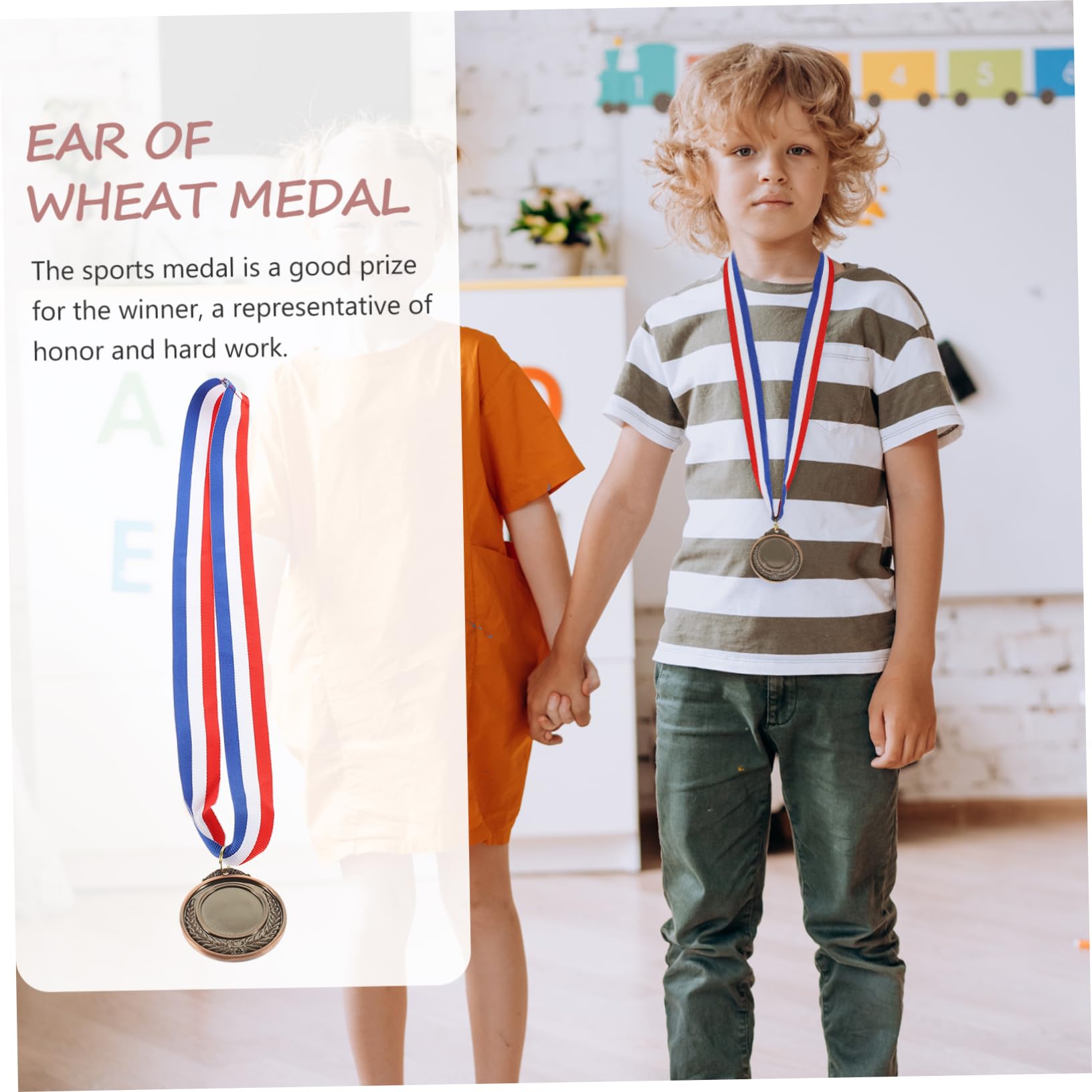 UKCOCO Medallas de Metal en Blanco para Competición y Premios, 24 Piezas