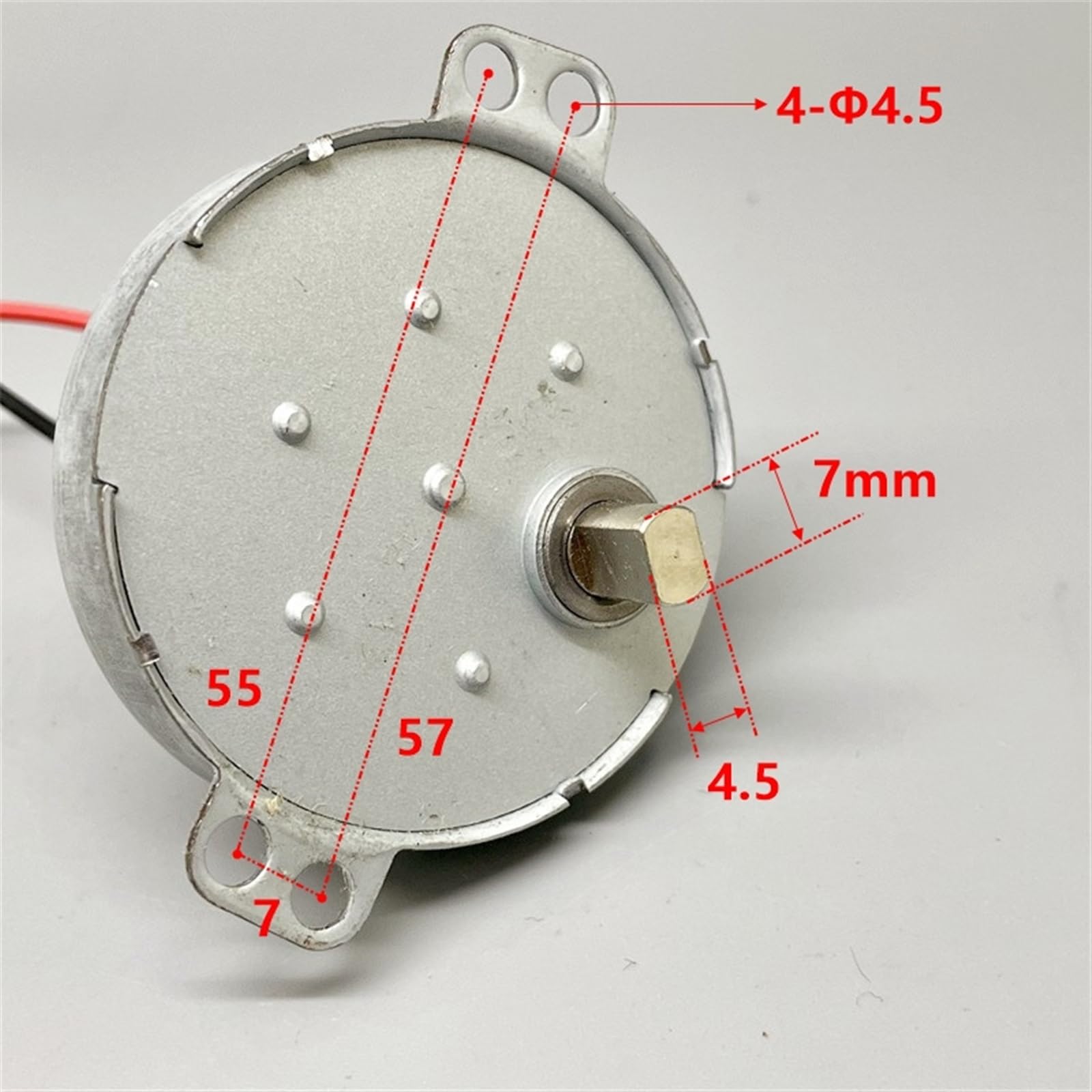 JS50T 49mm Micro Mini 500 motoréducteur DC 5V 5.5 tr/min vitesse lente grand couple Micro réducteur de boîte de vitesses en métal moteur 1 pièces