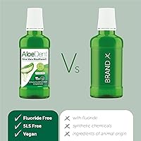 Vista 4 de Aloe Dent Enjuague bucal natural Aloe Vera 8.5 fl oz