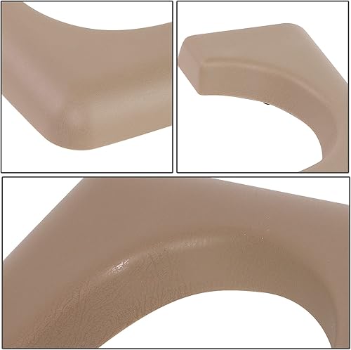 Miniatura 8 de DNA MOTORING GECS-010 Cubierta de consola delantera de repuesto para Toyota Tundra 14-19 - Negro, cubierta de reposabrazos de cuero sintético