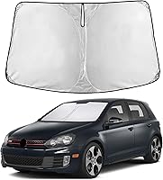 Vista 116 de EcoNour Parasol para Subaru Crosstrek 2013-2015 2016 2017, visera solar para parabrisas delantero y ventana, bloqueador de calor UV y protector