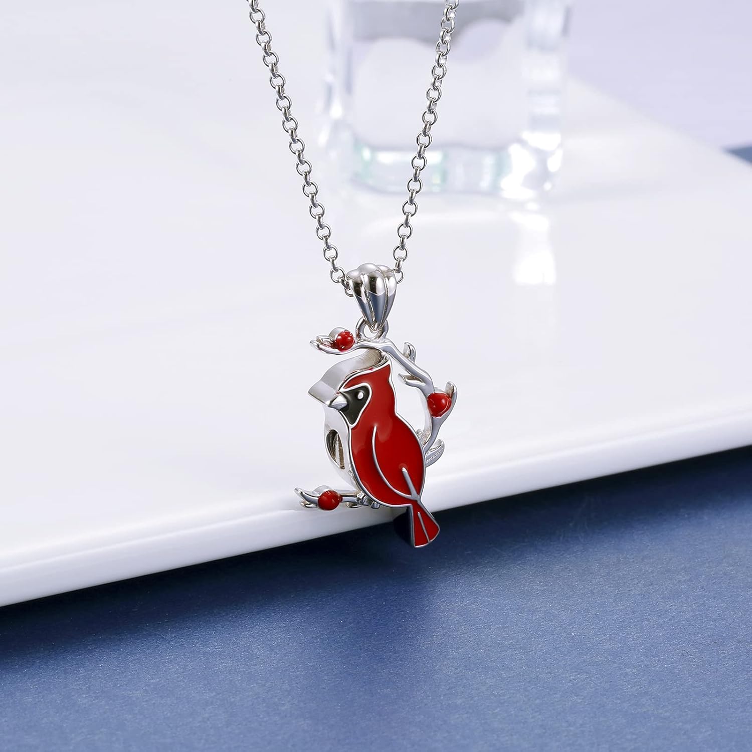 Cardinal Memorial Necklace 2025