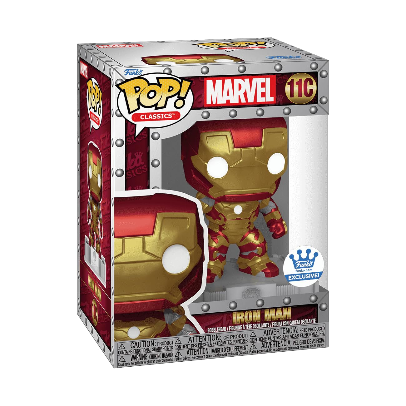 Funko Pop! Marvel Iron Man Classic Collector's Edition, Limited