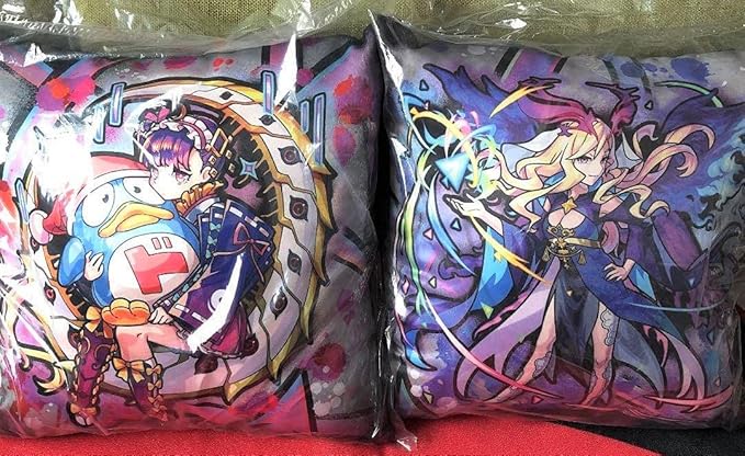 Amazon ドンキホーテ限定 コラボ モンスターストライク クッション ツクヨミ ルシファー 2点セット アイドル 芸能人グッズ 通販