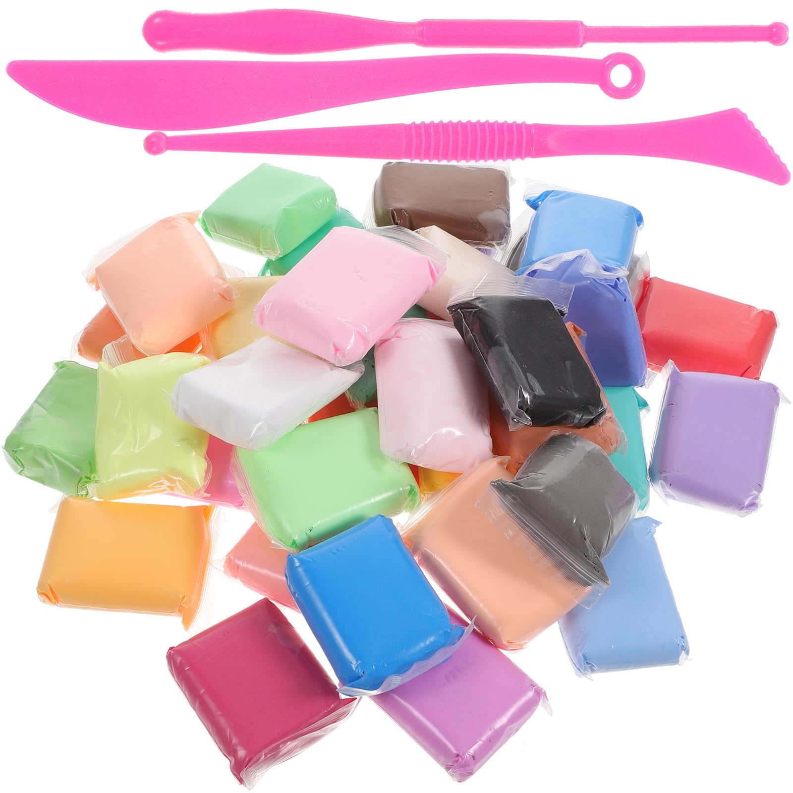 Juego de Arcilla para Modelar Infantil, 1 Set Herramientas