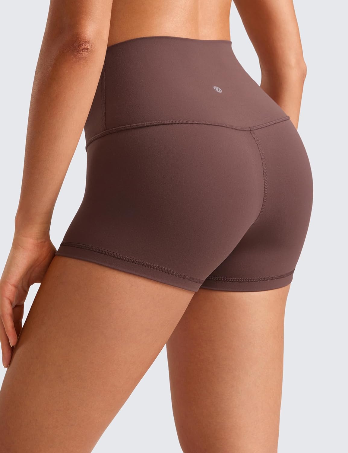 CRZ YOGA Butterluxe Biker Shorts 2.5"- High Waisted Yoga Workout Spandex Womens Running Volleyball Booty