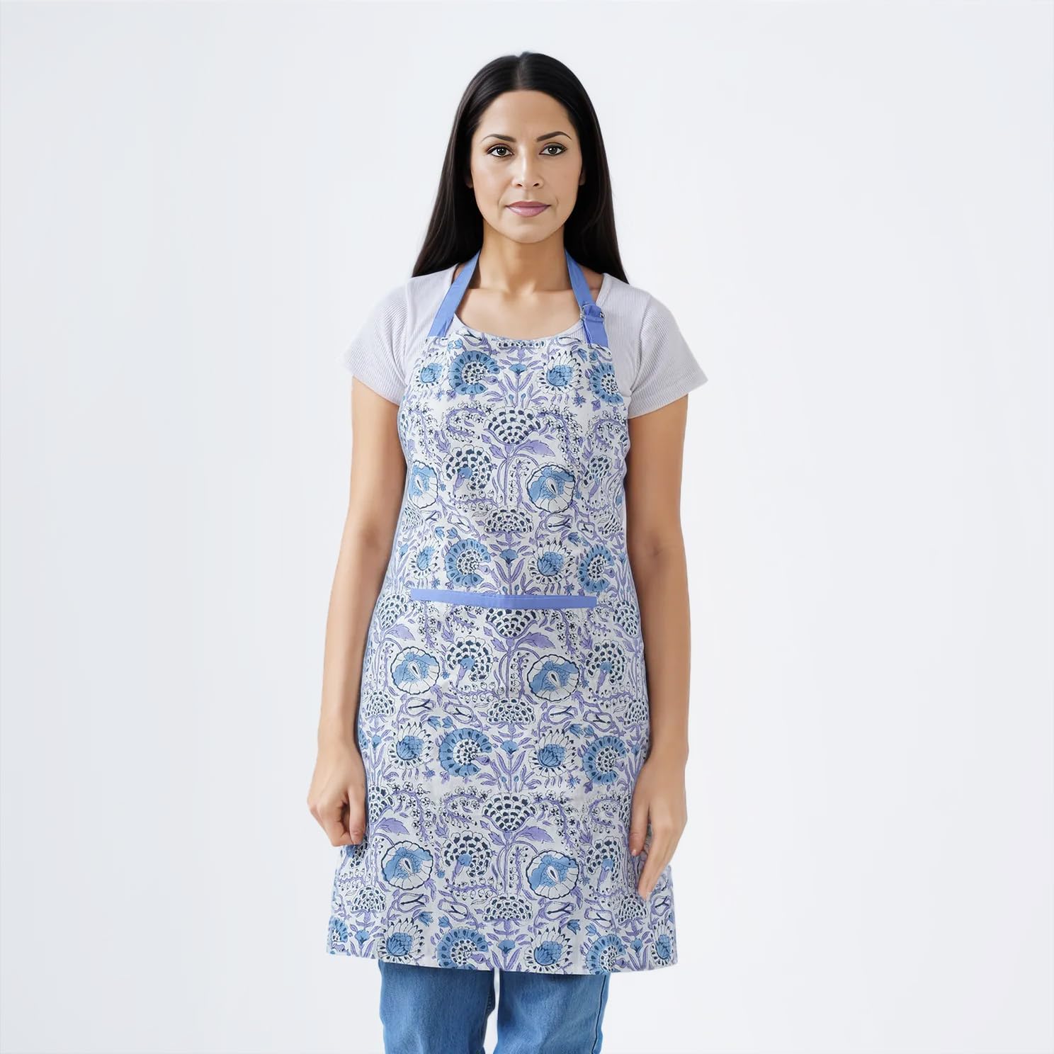CPC COTTON PRINT CLUB Delantal de cocina unisex de ágata (paquete de 1)