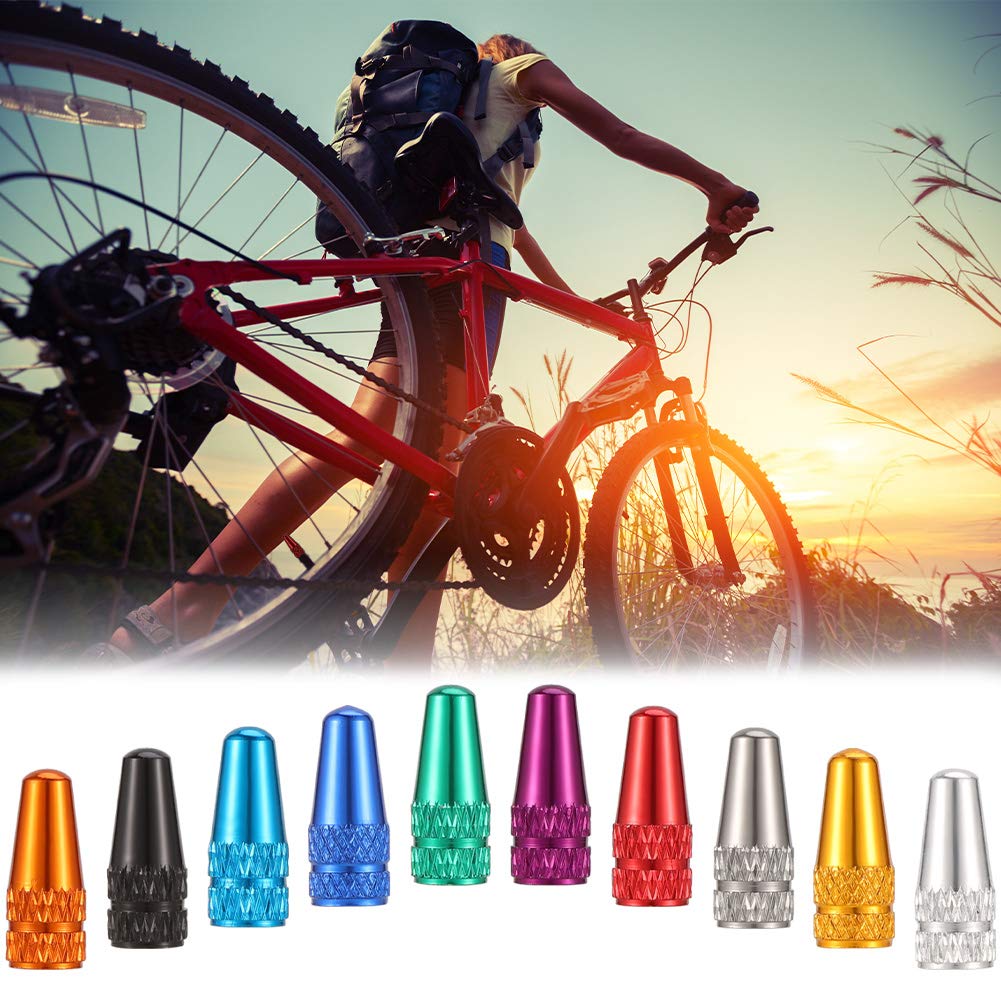 20 Ventilkappen Für Presta Ventile - Kunststoff-Schutzkappen Für Fahrrad & Mountainbike