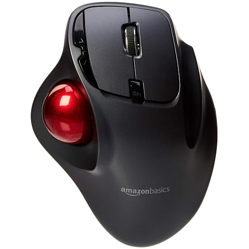 MockWares Basics Wireless Trackball Mouse
