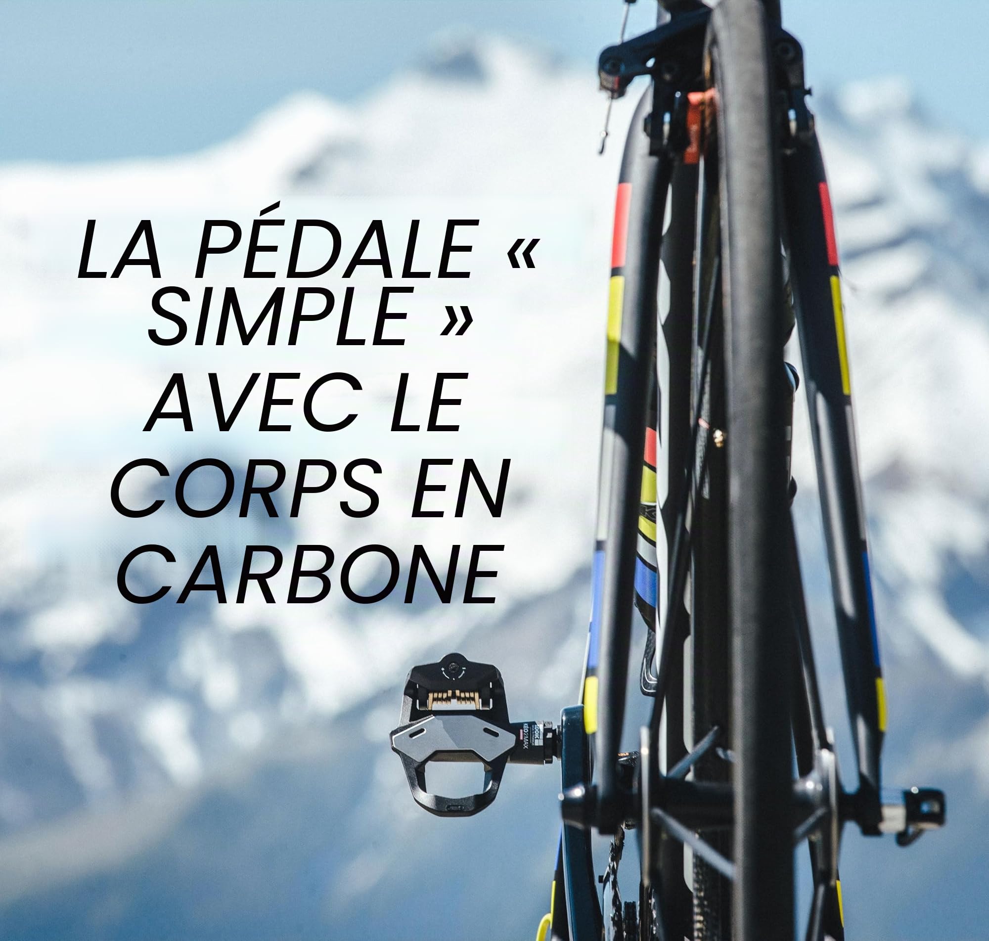 LOOK Cycle Pédales de Vélo KEO 2 Max 500 mm² Transfert Intégral Puissance Ultra Légère Tension Ajustable
