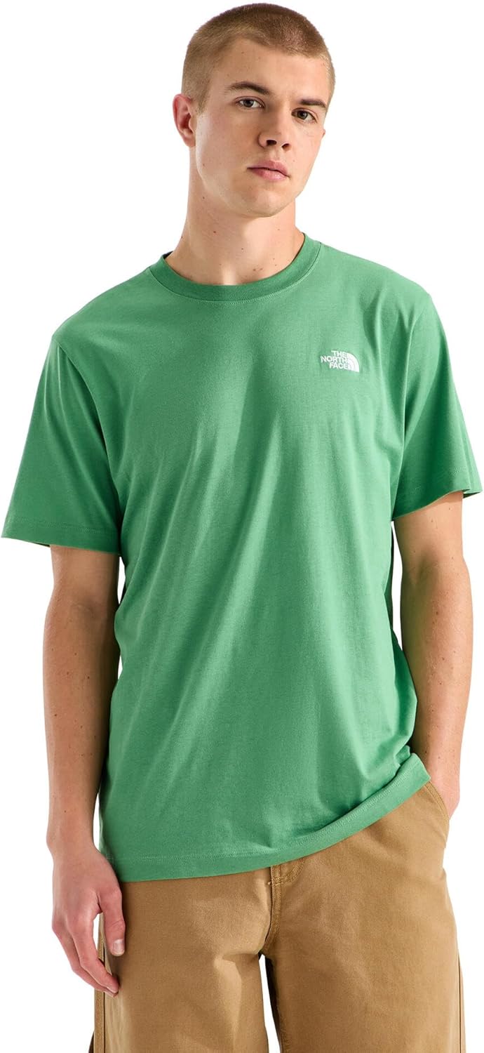 THE NORTH FACE Men's Evolution Simple Dome Short-sleeve Tee (Standard & Big Size) | Cotton Shirt With the Classic Logo