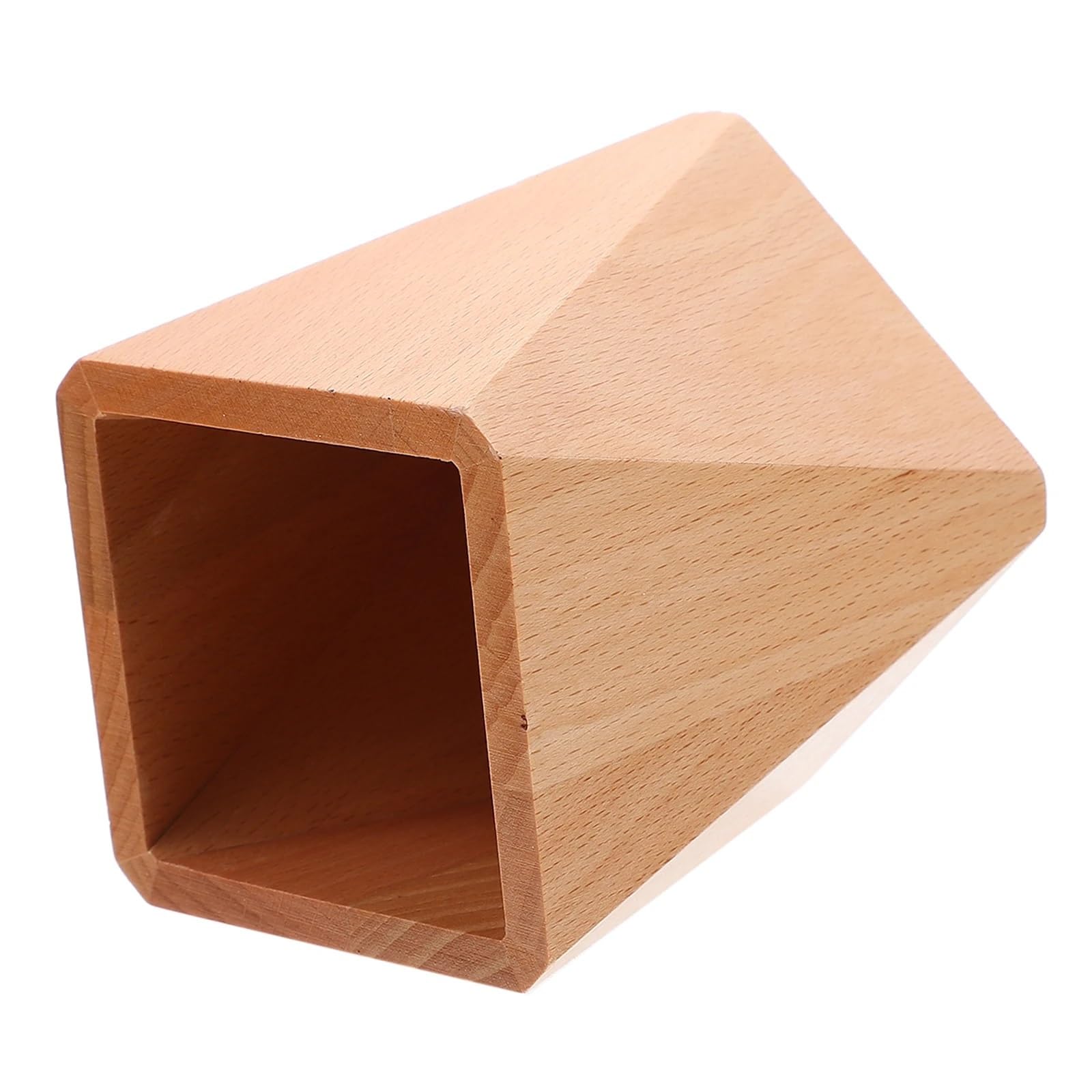 Pot à crayons de bureau en bois et organisateur de support pour stylos