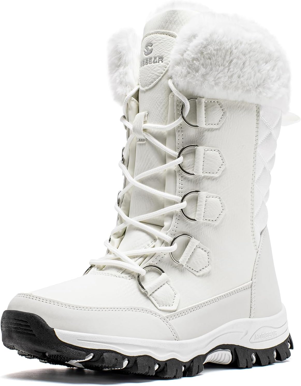 HOBIBEAR Girls Boys Kids Snow Boots Waterproof Slip Resistant Outdoor Winter Shoes(Kids/Little Kids/Big Kids)